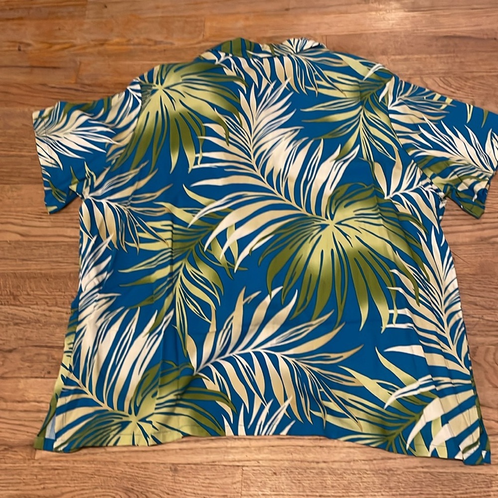 Nice‎ go barefoot button down floral Hawaiian shirt - Picture 5 of 6